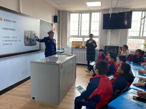 特别的爱给特殊的人 特殊教育学校孩子的 消防培训课